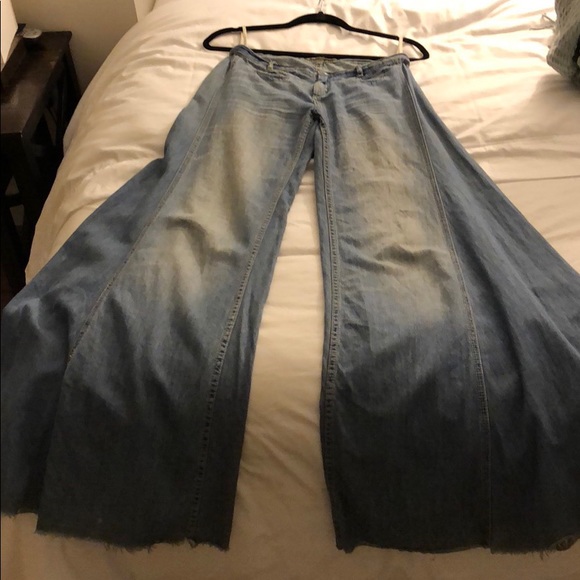 extra wide bell bottom jeans